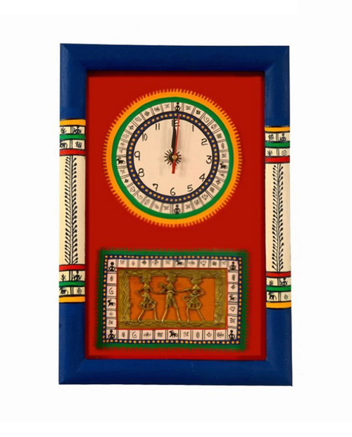 WALL CLOCK  WITH GLASS- AAC-001-020